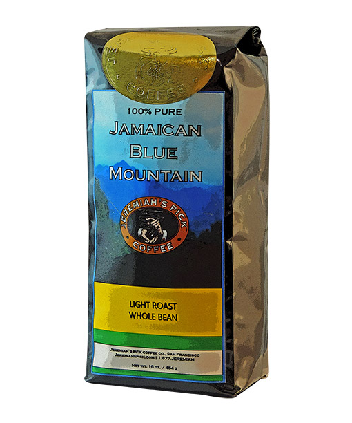 Jeremiah's Pick San Francisco Coffee Roaster - 100% Pure Jamaican