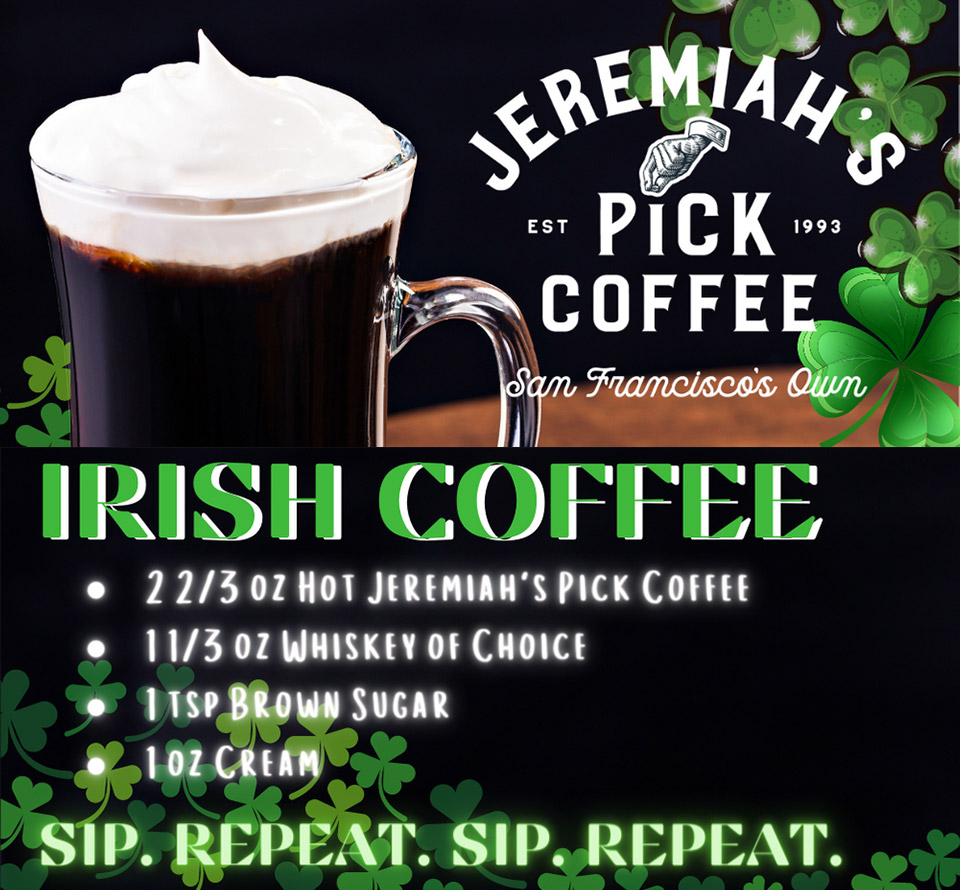 Irish Coffee St Patrick's Day Irish Coffee St Patrick's Day